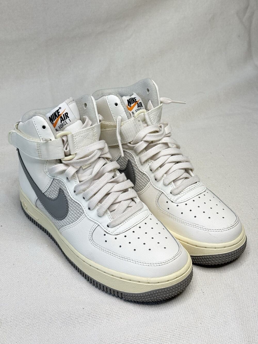 Nike Air Force High (GS) LE Big Kid's Shoes Sail Grey DV2236-100 Size 6Y